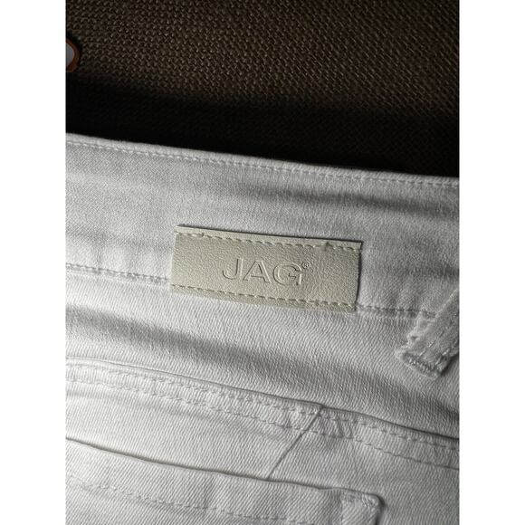 JAG Cecilia Mid Rise Skinny White Jeans Women's Size 10 - Picture 6 of 12